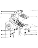 Handset front cabinet assembly