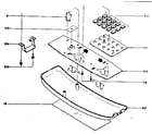 PhoneMate 5050/6550 handset cabinet back assembly diagram