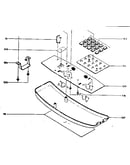 Handset cabinet back assembly