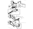 Kenmore 867762221 electrical and vent blower diagram