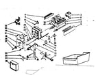 Kenmore 2538757272 ice maker parts diagram