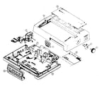 NEC PINWRITER P560 chassis and cover diagram