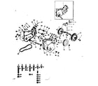 Craftsman 917252491 transmission and gauge wheels diagram