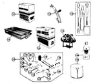 Kenmore 2581056180 optional accessories diagram