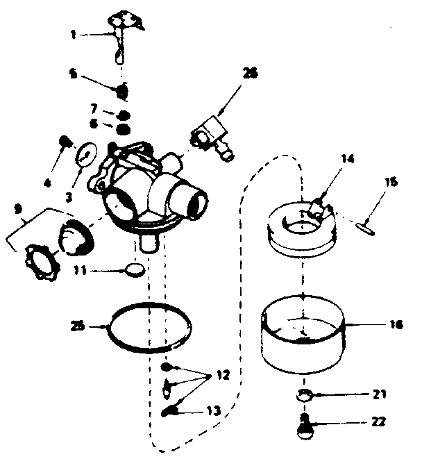 CARBURETOR NO. 632389