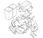 Craftsman 50249380 bin/ hood and chute diagram