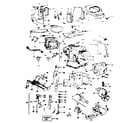 Briggs & Stratton 400707-0111-02 cylinder crankshaft and engine base group diagram
