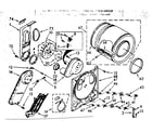 Kenmore 11086406650 bulkhead parts diagram