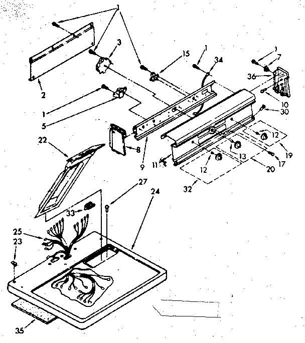 Top and console parts