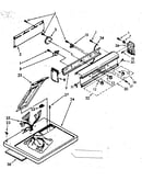 Top and console parts