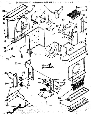 Air flow and control parts