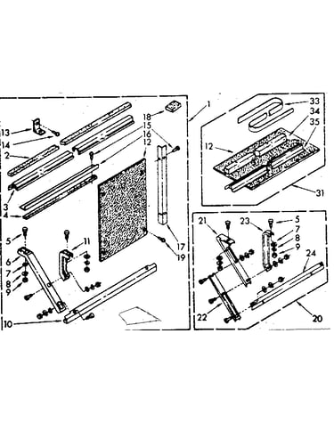 Accessory kit parts