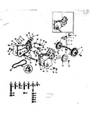 Transmission and gauge wheels