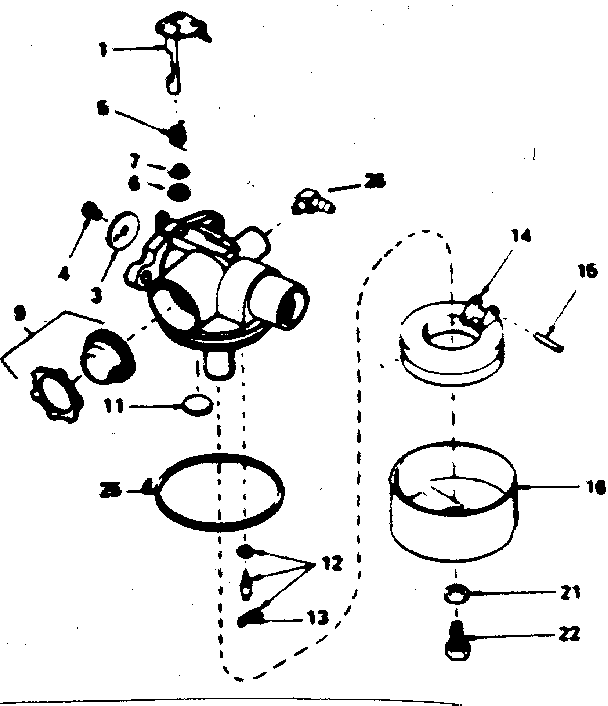 Carburetor no. 632388