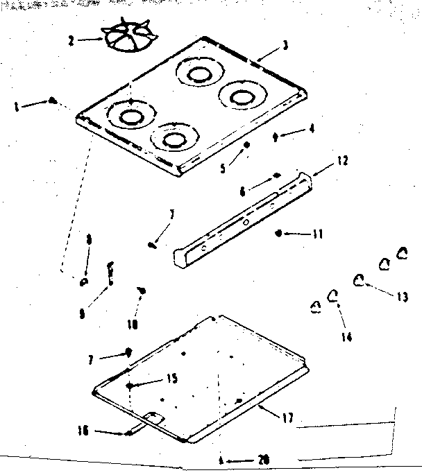 Main top section