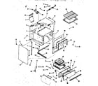 Kenmore 9117838152 lower body section diagram