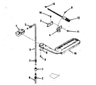 Kenmore 9117838152 upper oven burner section diagram