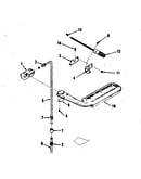 Upper oven burner section