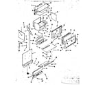 Kenmore 9117838152 upper body section diagram