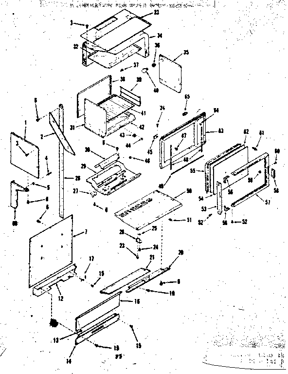 Upper body section