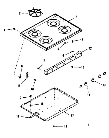 Main top section