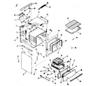 Kenmore 9117118511 body section diagram