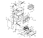 Kenmore 9117838610 lower body section diagram