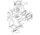 Kenmore 9117838610 upper body section diagram