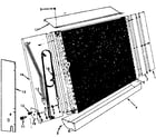 Kenmore 867814812 evaporator coil diagram