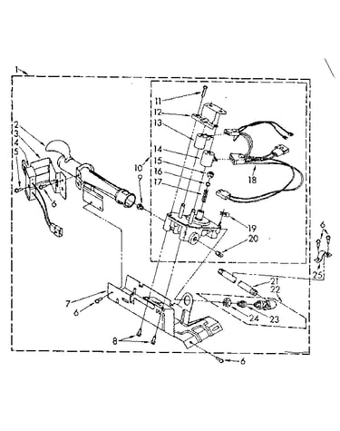 694670 burner assembly