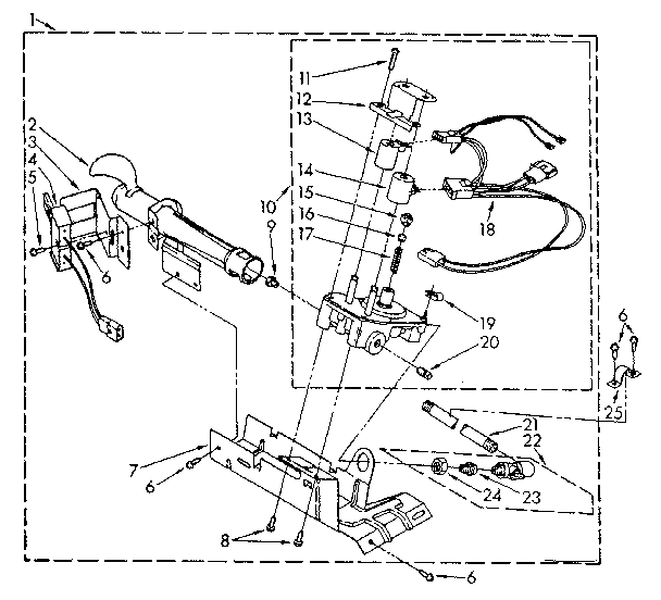 694670 burner assembly