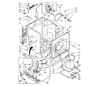 Kenmore 11087864700 cabinet parts diagram