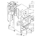 Kenmore 1068364753 cabinet parts diagram