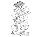 Kenmore 1068364753 compartment separator parts diagram