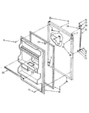 Refrigerator door parts