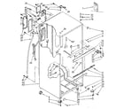Kenmore 1068374471 cabinet parts diagram