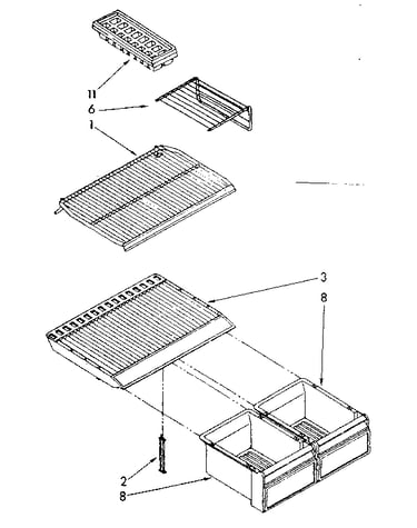 Shelf parts
