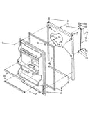 Refrigerator door parts