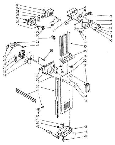 Air flow and control parts