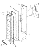 Freezer door parts