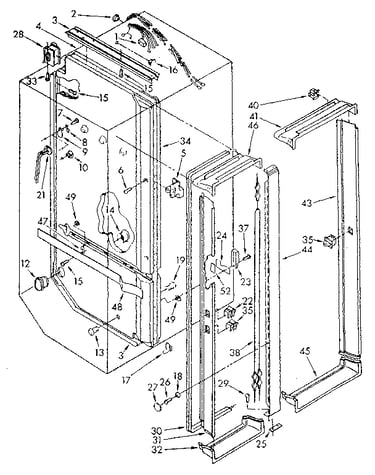Breaker trim and liner parts