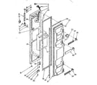 Kenmore 1068562363 freezer door parts diagram