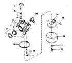 Craftsman 143381022 carburetor diagram