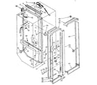 Kenmore 1068562783 breaker trim and liner parts diagram