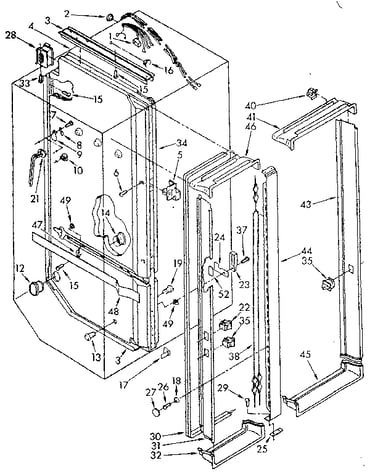 Breaker trim and liner parts