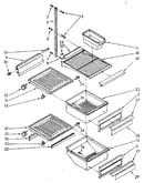 Refrigerator interior parts