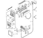 Kenmore 1068562733 icemaker parts diagram