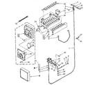 Kenmore 1068566773 icemaker parts diagram