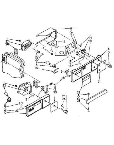 Air flow and control parts