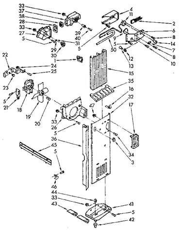 Air flow and control parts